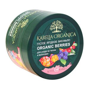 Густое био-мыло Organic Berries Ягодное Karelia Organica